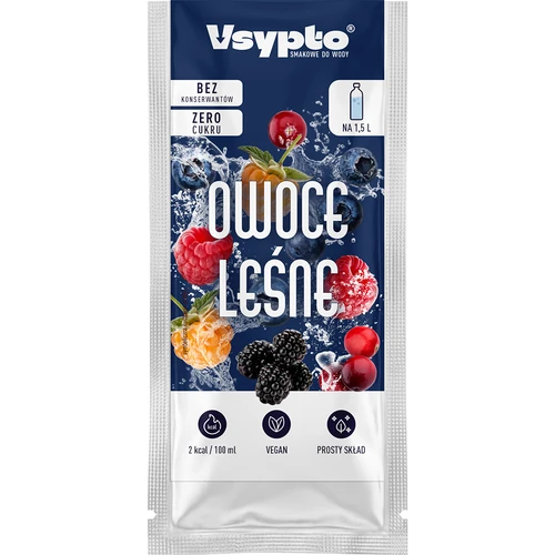 VSYPTO с вкус на горски плодове, 9 г - 2