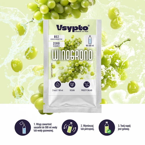 VSYPTO с вкус на грозде, 3 g - 6