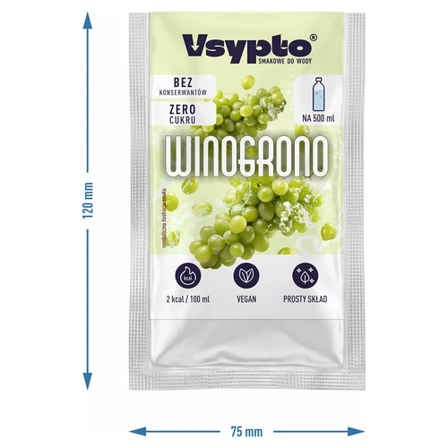 VSYPTO с вкус на грозде, 3 g - 4