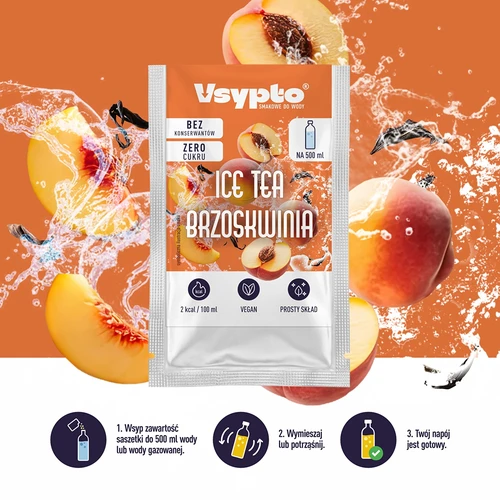 VSYPTO с вкус на Ice Tea Праскова, 3 г - 6