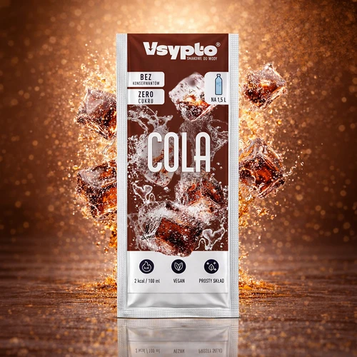 VSYPTO с вкус на кола - ароматизиран прах за вода, 9 g - 5