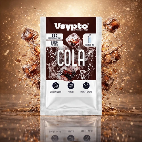 VSYPTO с вкус на кола – ароматизиращ прах за вода, 3 g - 5