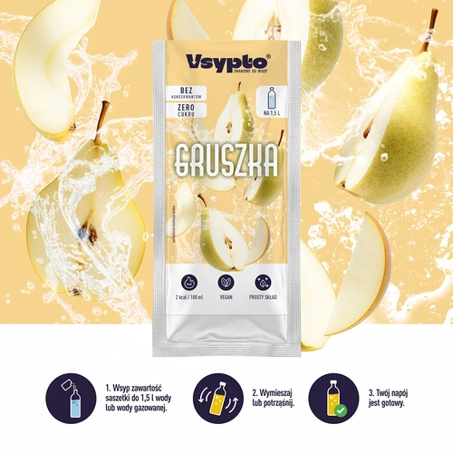 VSYPTO с вкус на круша, 9 г - 6