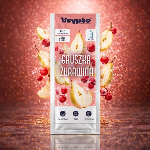 VSYPTO с вкус на круша и червена боровинка, 9 g - 5