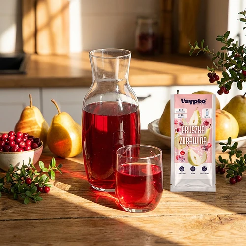 VSYPTO с вкус на круша и червена боровинка, 9 g - 9