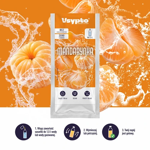 VSYPTO с вкус на мандарина, 9 g - 6