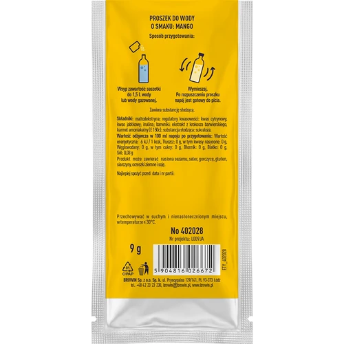 VSYPTO с вкус на манго, 9 г - 3