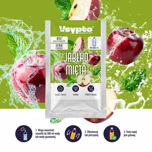 VSYPTO с вкус Ябълка и Мента, 3 г - 6