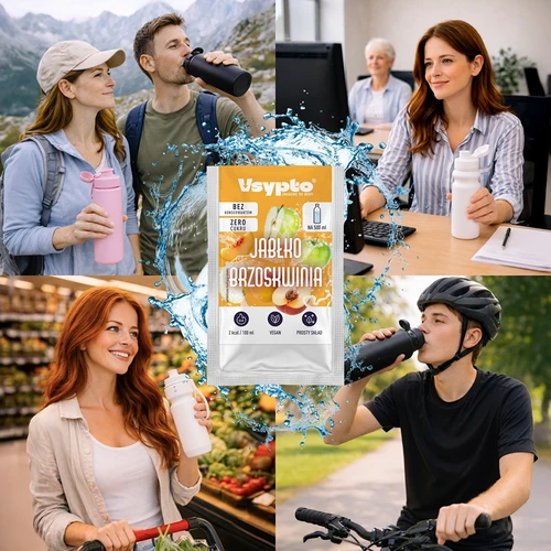 VSYPTO с вкус Ябълка и Праскова, 3 g - 8