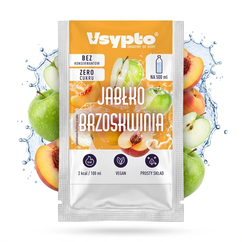 VSYPTO с вкус Ябълка и Праскова, 3 g