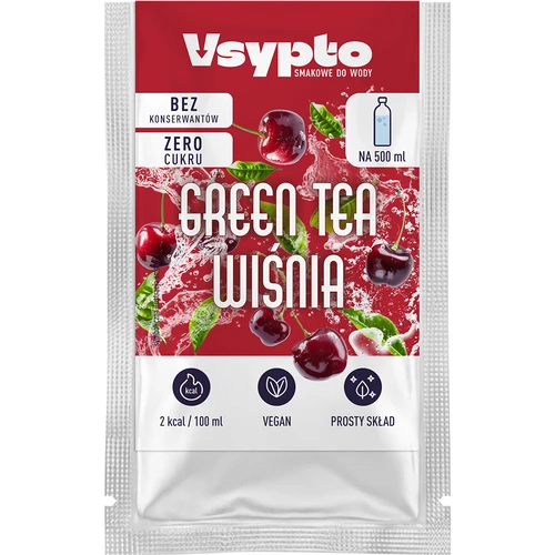 VSYPTO със вкус Зелен чай & Вишна, 3g - 2