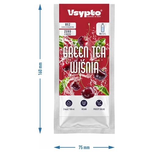 VSYPTO със вкус Зелен чай Вишна, 9 g - 4