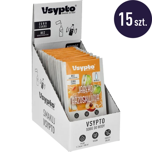 Vsypto Ябълка и Праскова - комплект 15x3 g - 2