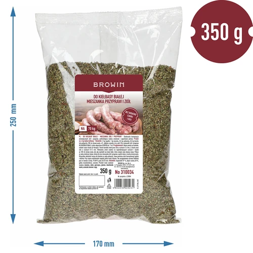 За бяла наденица - смес от подправки и билки, 350 g - 3